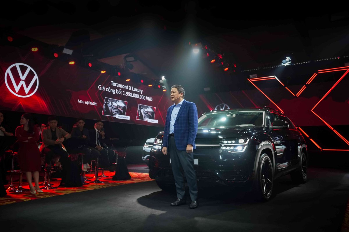 Volkswagen Teramont X ra mắt tại Việt Nam